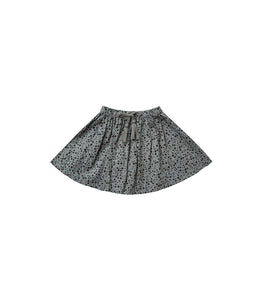 Rylee + Cru Mini Skirt - Indigo Meadow