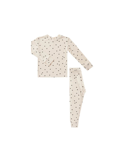 Rylee + Cru Longsleeve PJ set - Dots