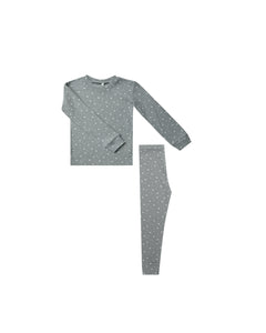 Rylee + Cru Organic Pajama Set - Stars