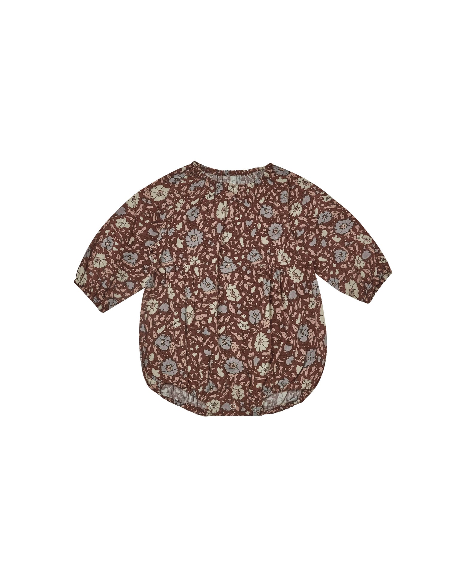Rylee Cru Long Sleeve Bubble Romper Holiday Bloom – Dreams of
