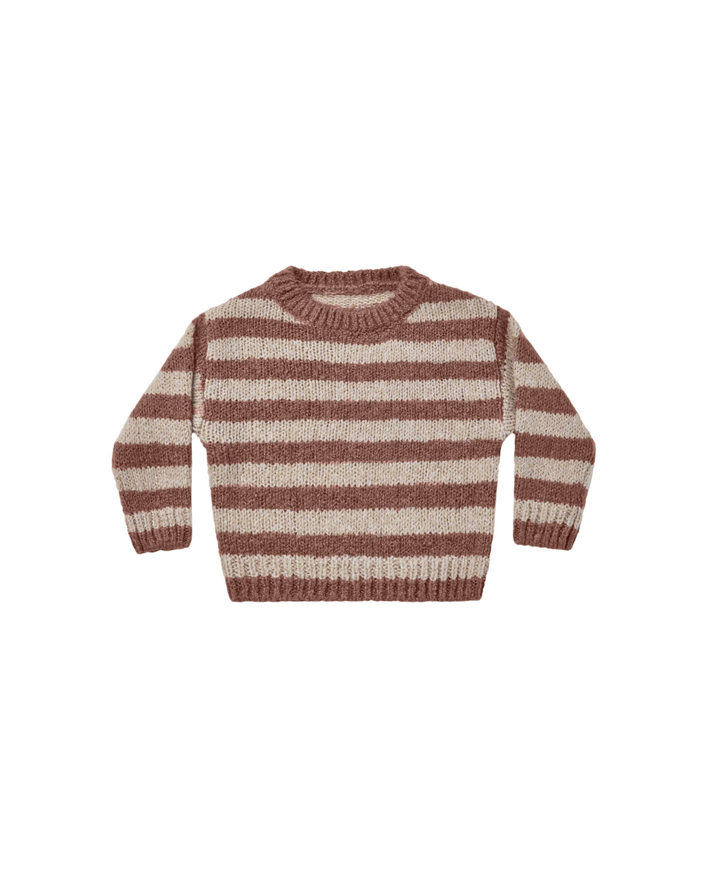 Rylee + Cru Aspen Sweater - Mocha Stripe