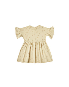 Rylee + Cru Little Flower Babydoll Dress - Butter