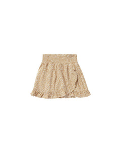 Rylee + Cru Ruffle Wrap Skirt - Marigold