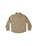 Rylee + Cru Long Sleeve Collared Shirt - Check