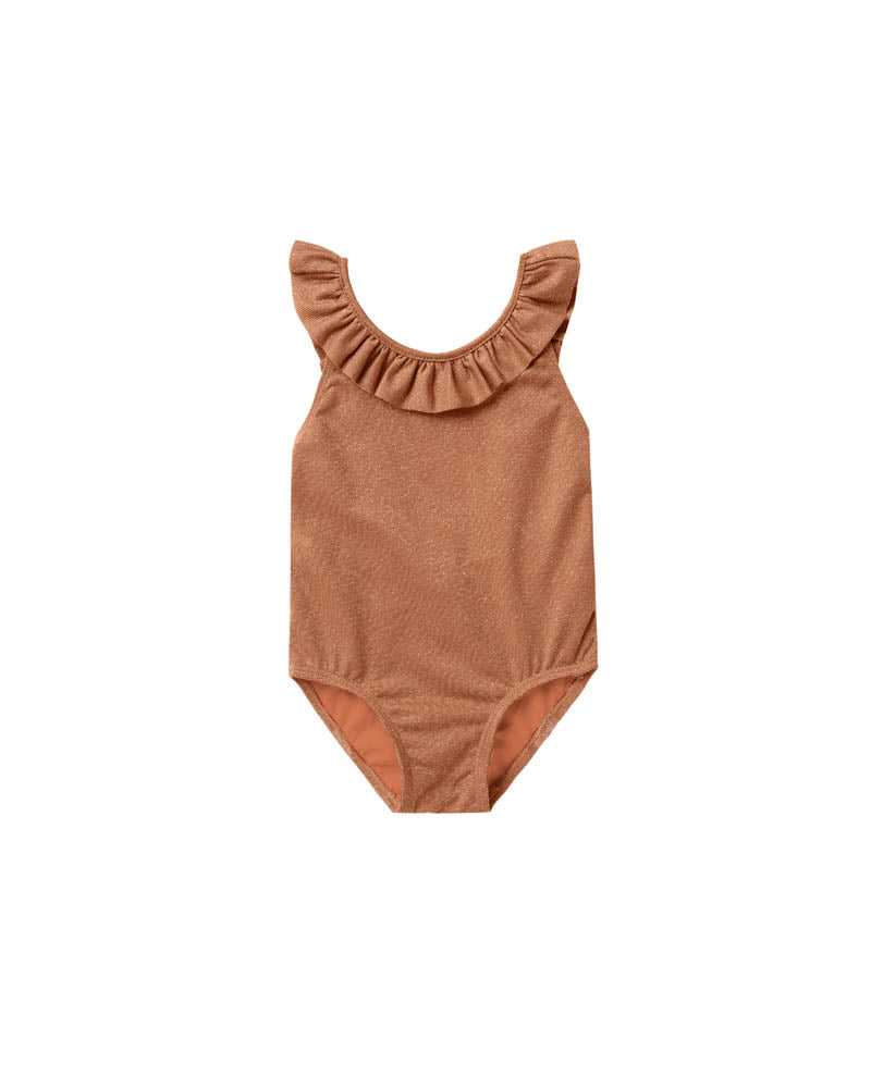 Rylee + Cru Arielle One-Piece - Terracotta
