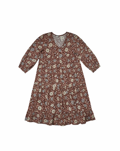 Rylee + Cru Gillian Dress - Holiday Bloom