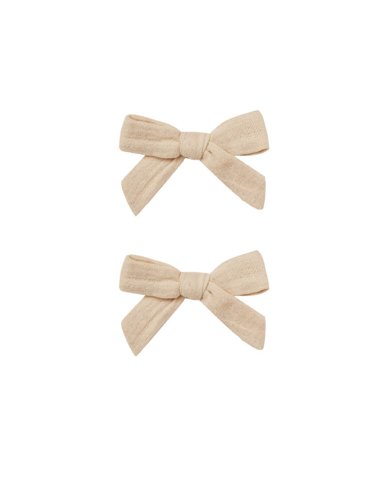 Rylee Cru Bow with Clip Set - Shell