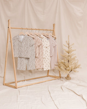 Rylee + Cru Organic Girls Bedtime Set - Ribbons + Bows