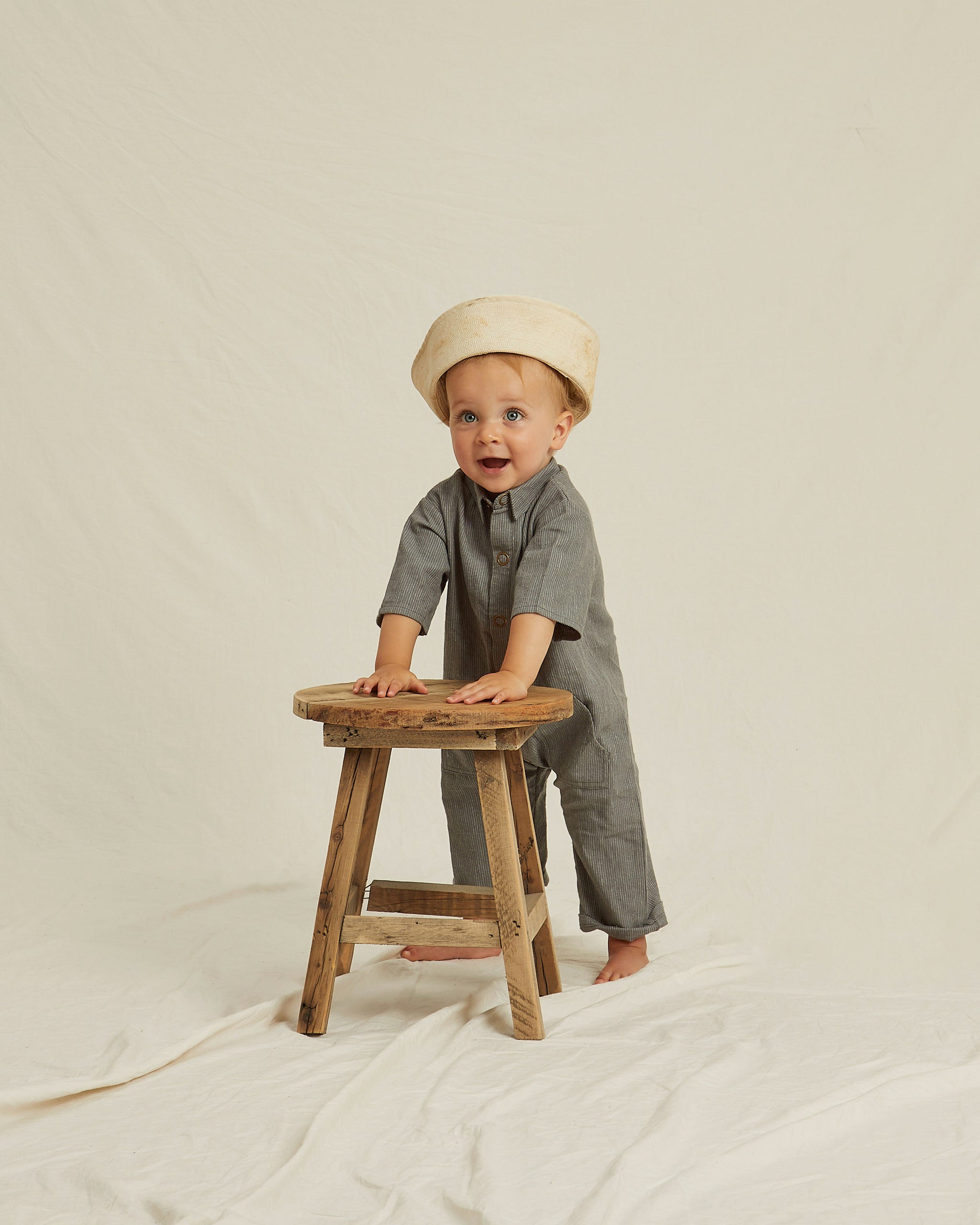 Rylee + Cru Rhett Jumpsuit - Sea