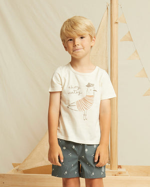 Rylee + Cru Basic Tee - Ahoy