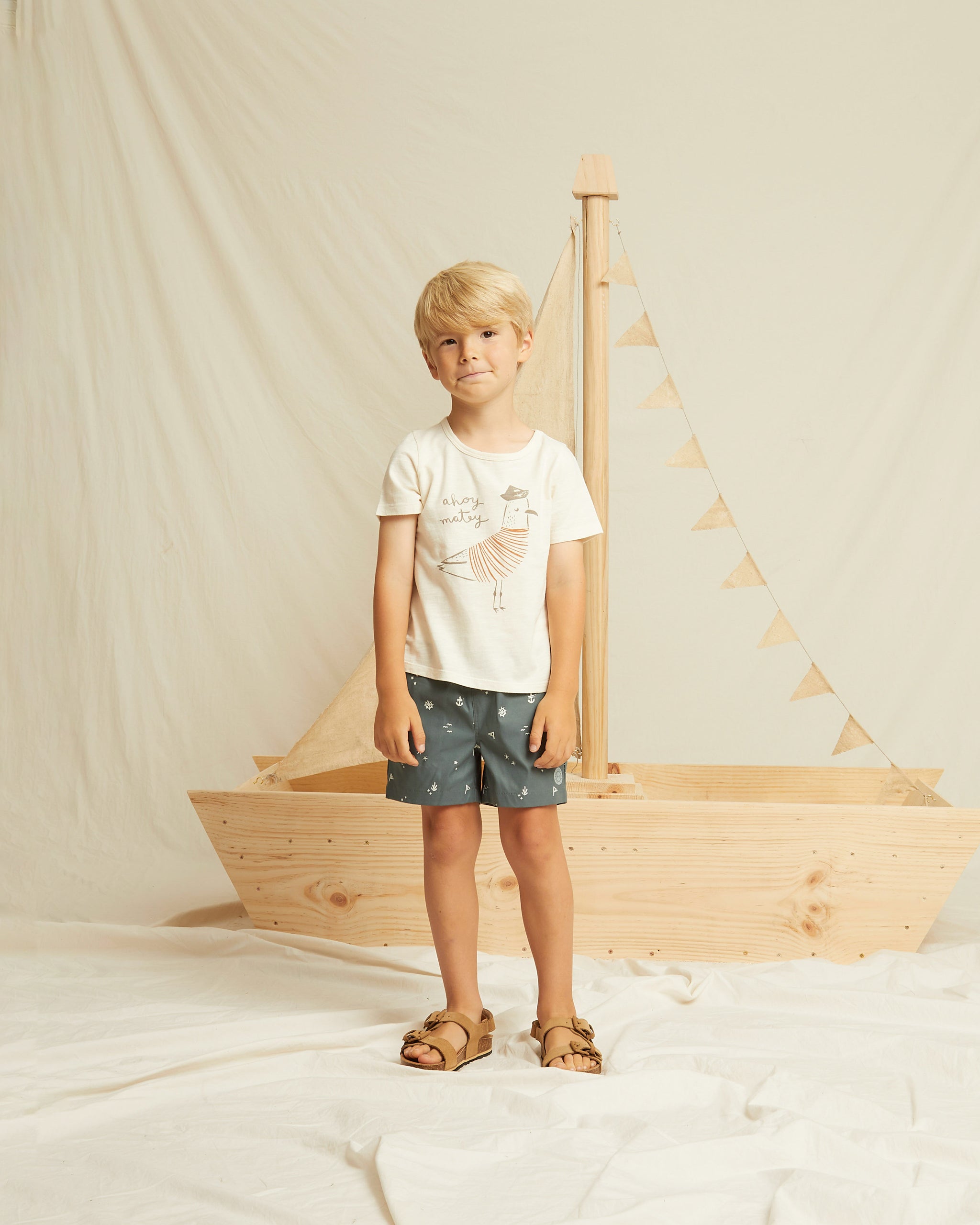 Rylee + Cru Boardshort - Nautical