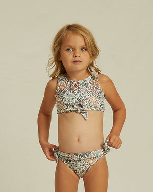 Rylee + Cru Knotted Bikini - Flower Field