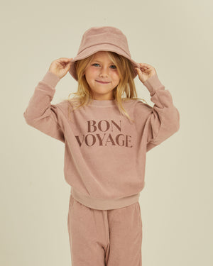 Rylee + Cru Terry Crewneck - Bon Voyage