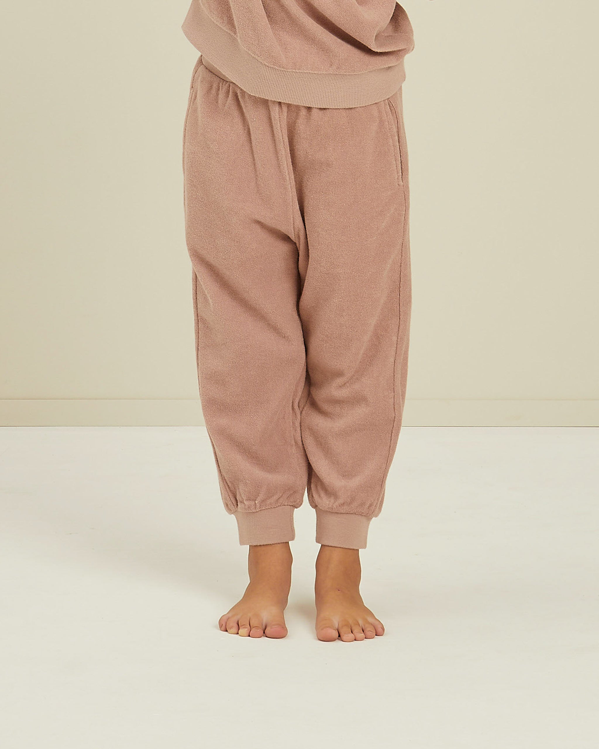 Rylee + Cru Terry Jogger - Mauve