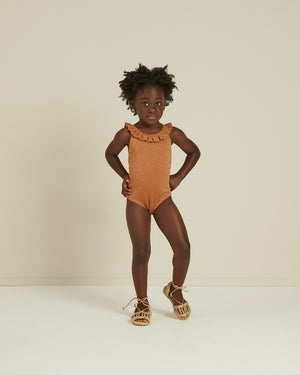 Rylee + Cru Arielle One-Piece - Terracotta