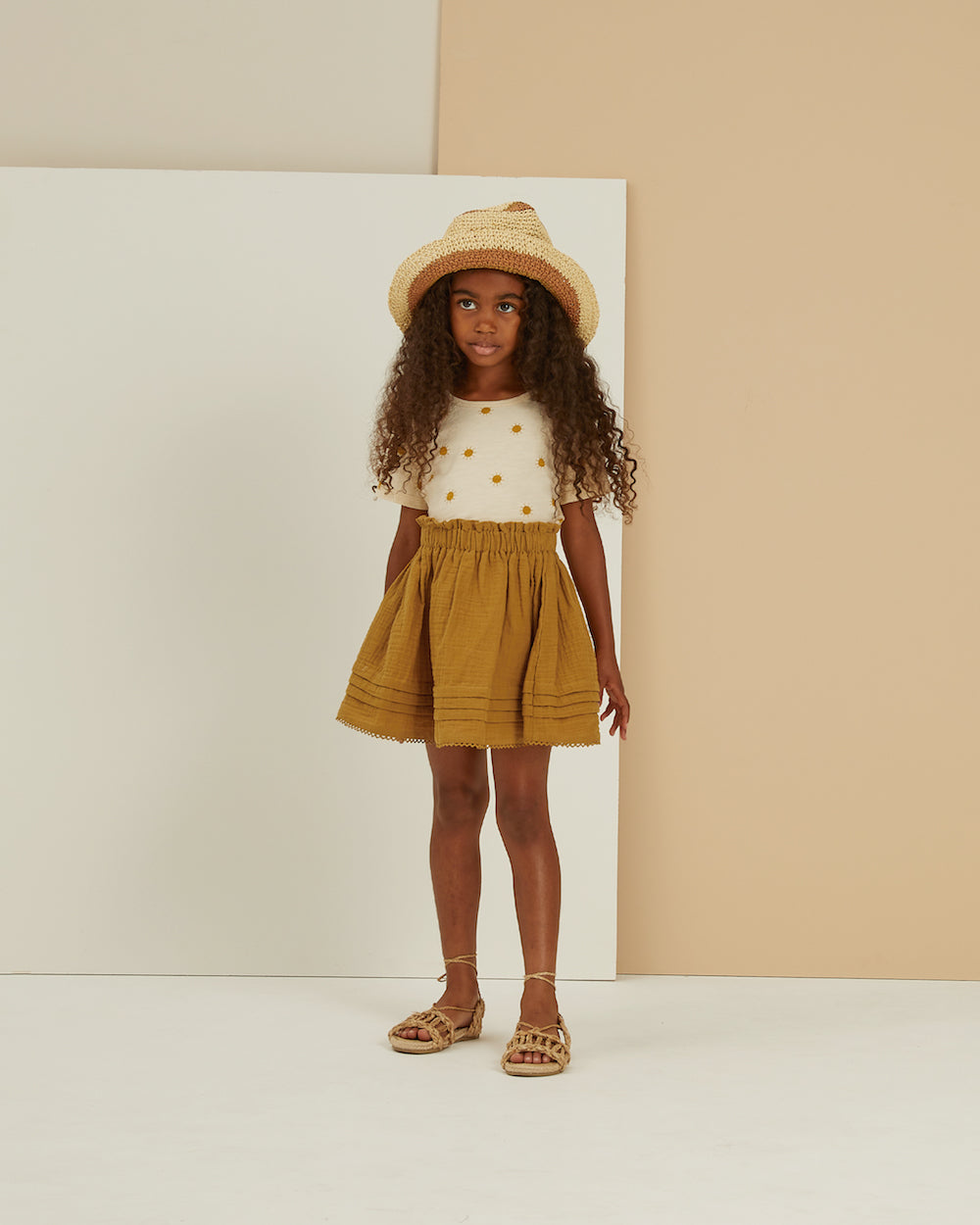 Rylee + Cru Basic Tee - Suns
