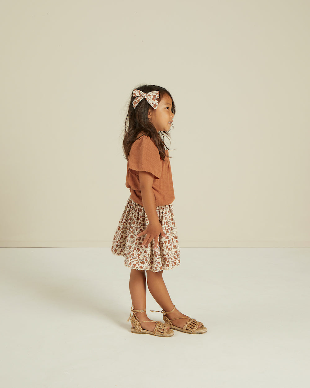Rylee + Cru Mae Skirt - Garden