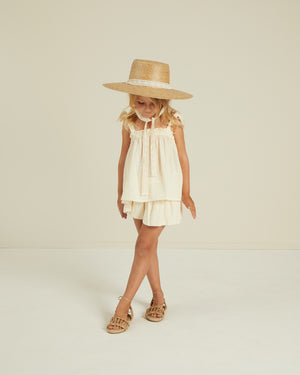 Rylee + Cru Remi Shorts - Ivory