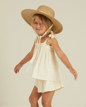 Rylee + Cru Remi Shorts - Ivory