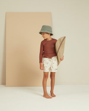 Rylee + Cru Boardshort - Palms