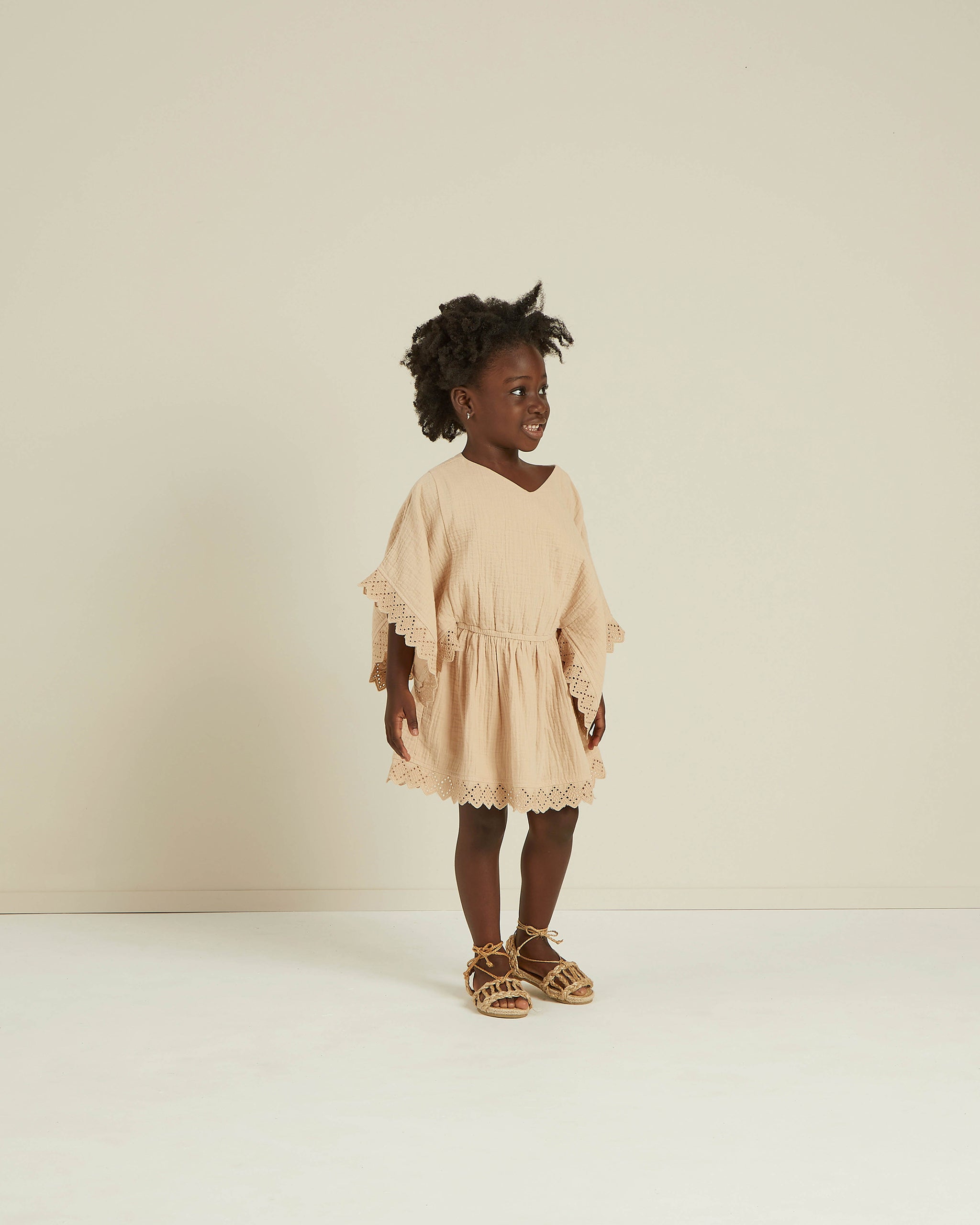 Rylee + Cru Beach Kaftan - Shell