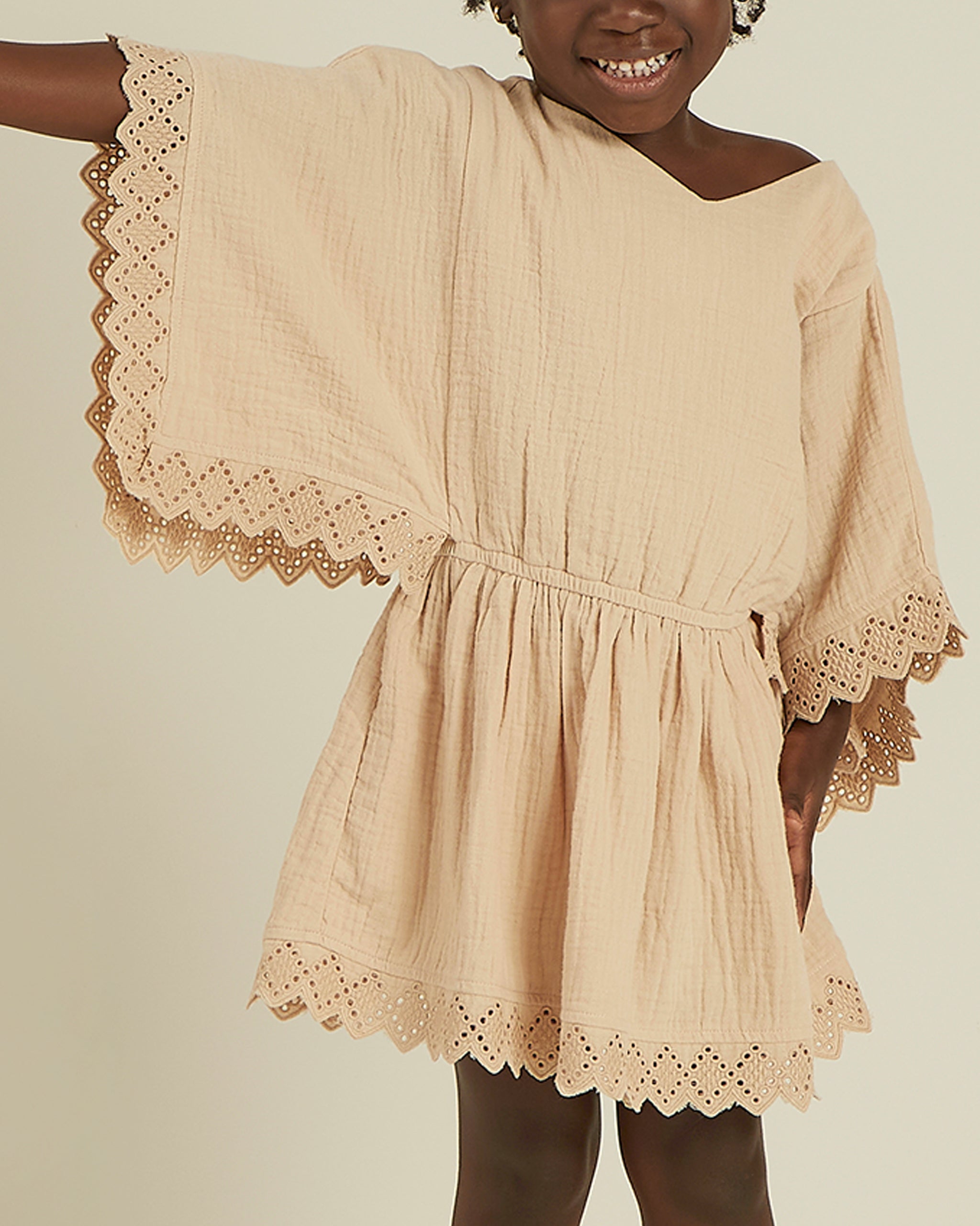 Rylee + Cru Beach Kaftan - Shell