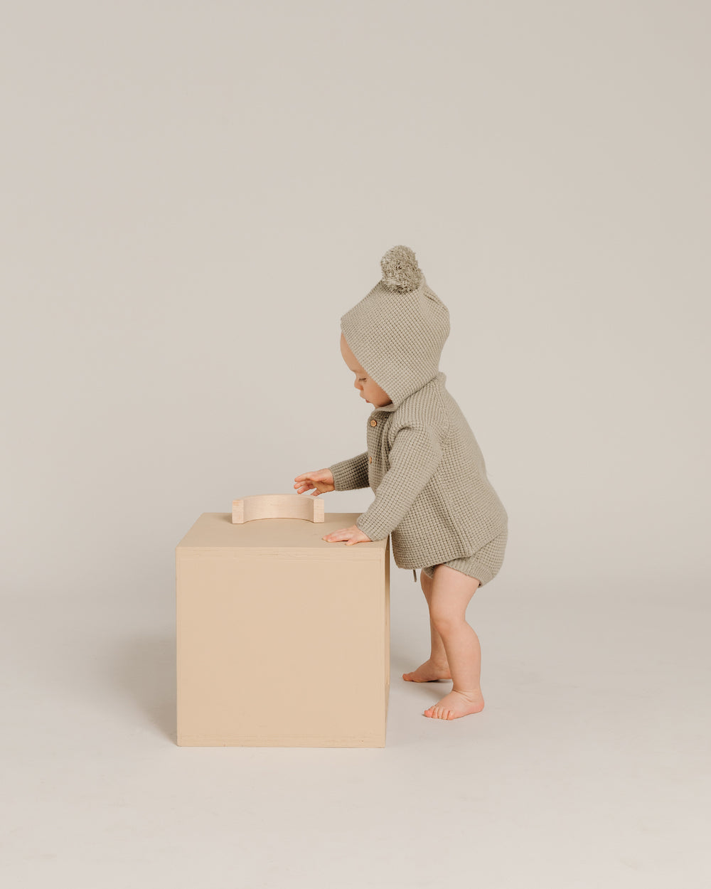 Rylee + Cru Knit Bloomer - Blue Fog