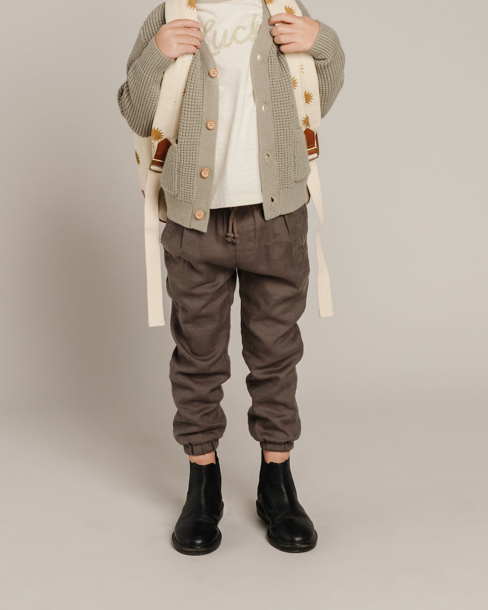 Rylee + Cru Beau Pant - Charcoal