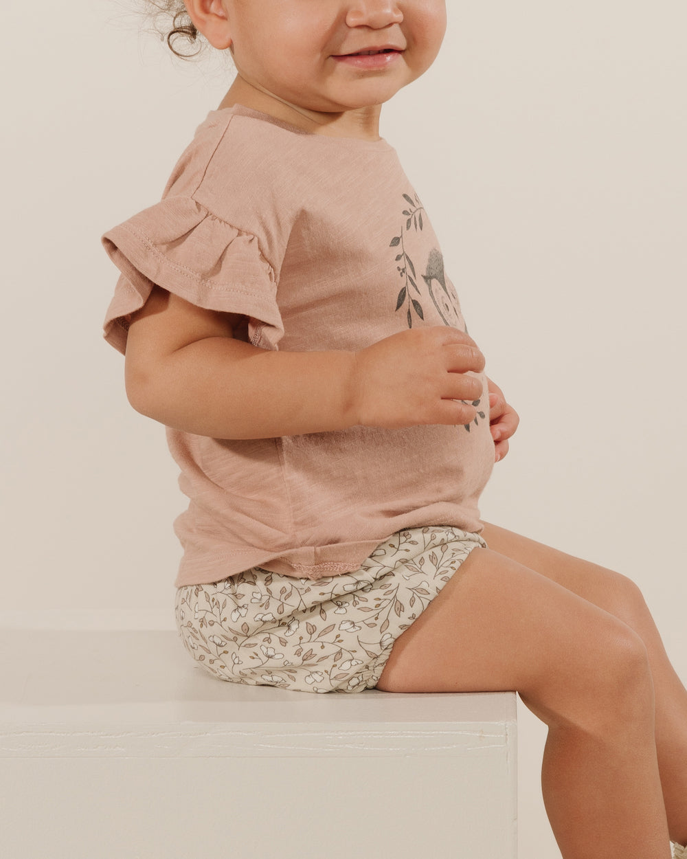 Rylee + Cru Flutter Tee - Owl
