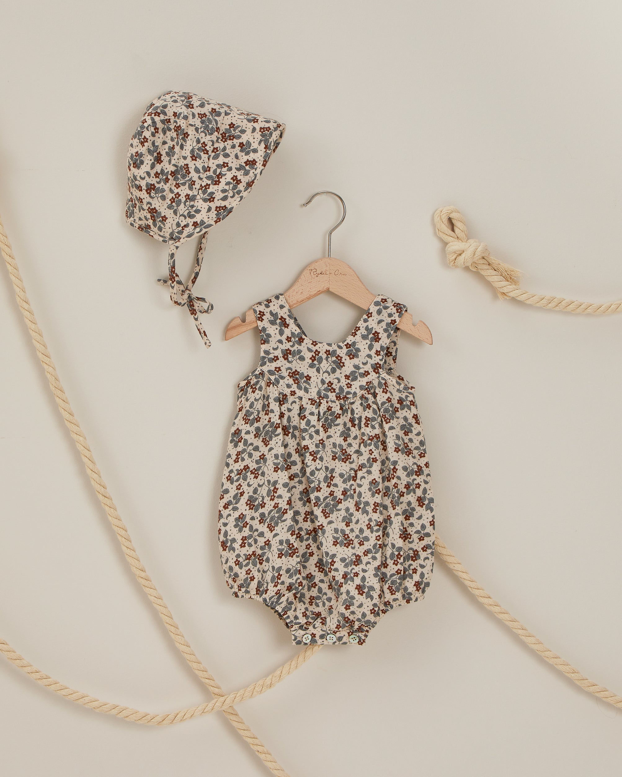 Rylee + Cru June Romper - Vintage Floral