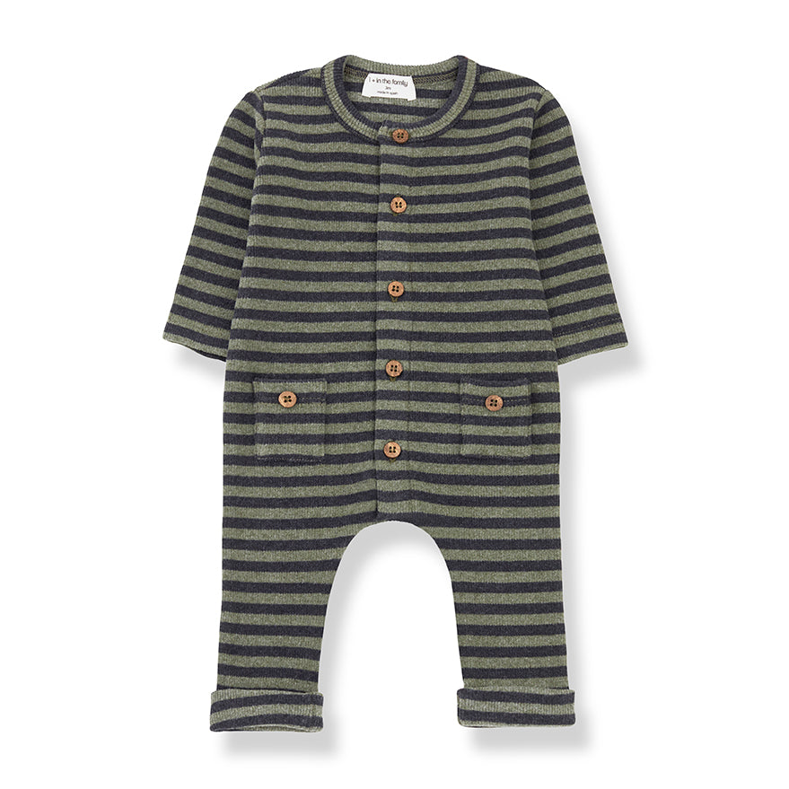 1 + in the Family Roman Jumpsuit - Olive