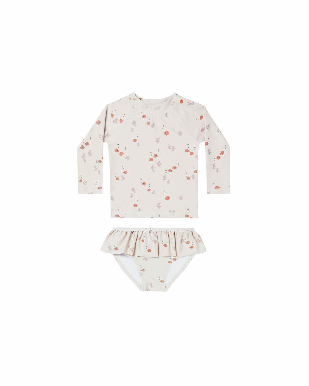 Rylee + Cru Rashguard Girls Set - Angelfish