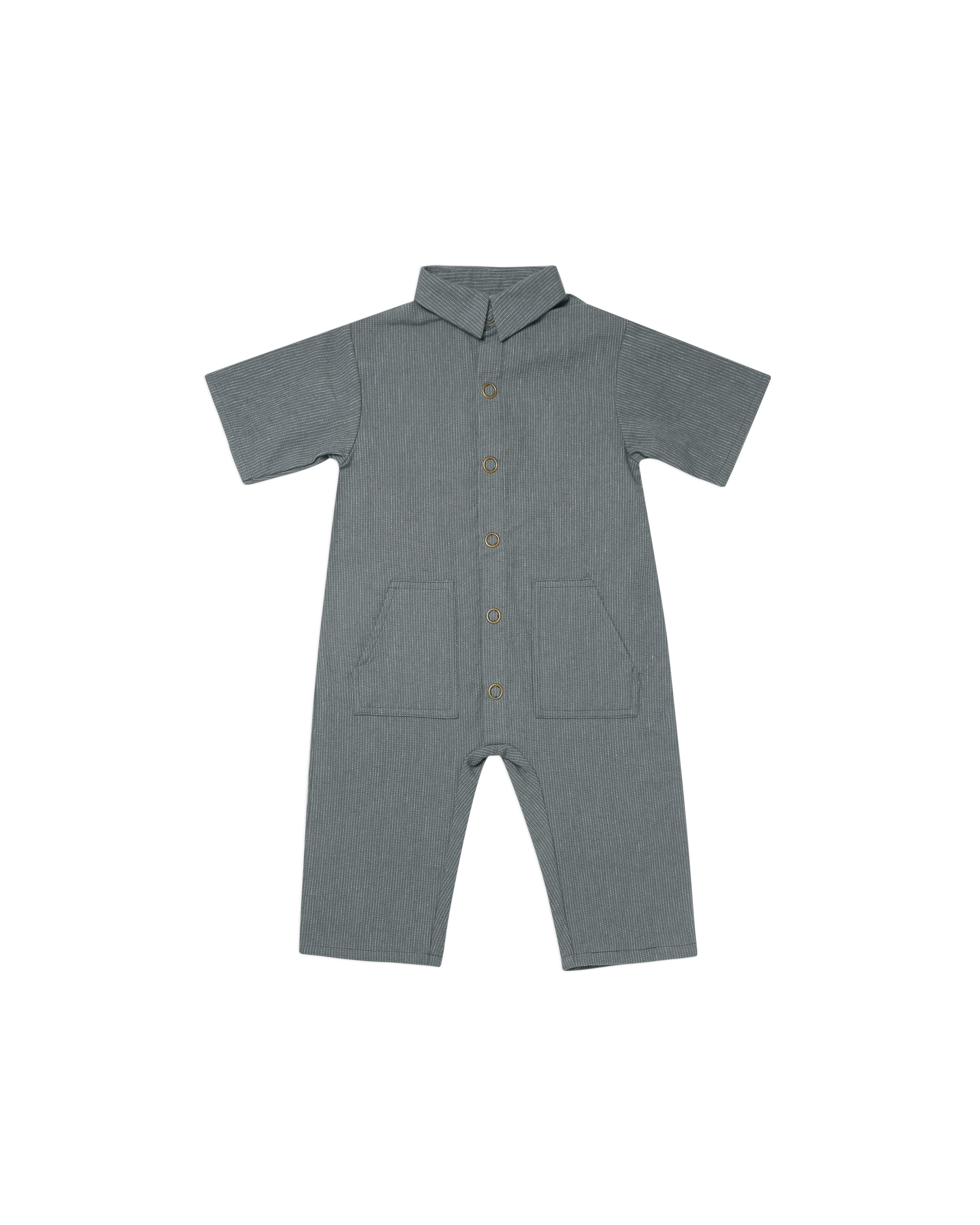 Rylee + Cru Rhett Jumpsuit - Sea