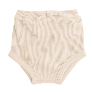 Tocoto Vintage Baby Ribbed Bloomer - Off White