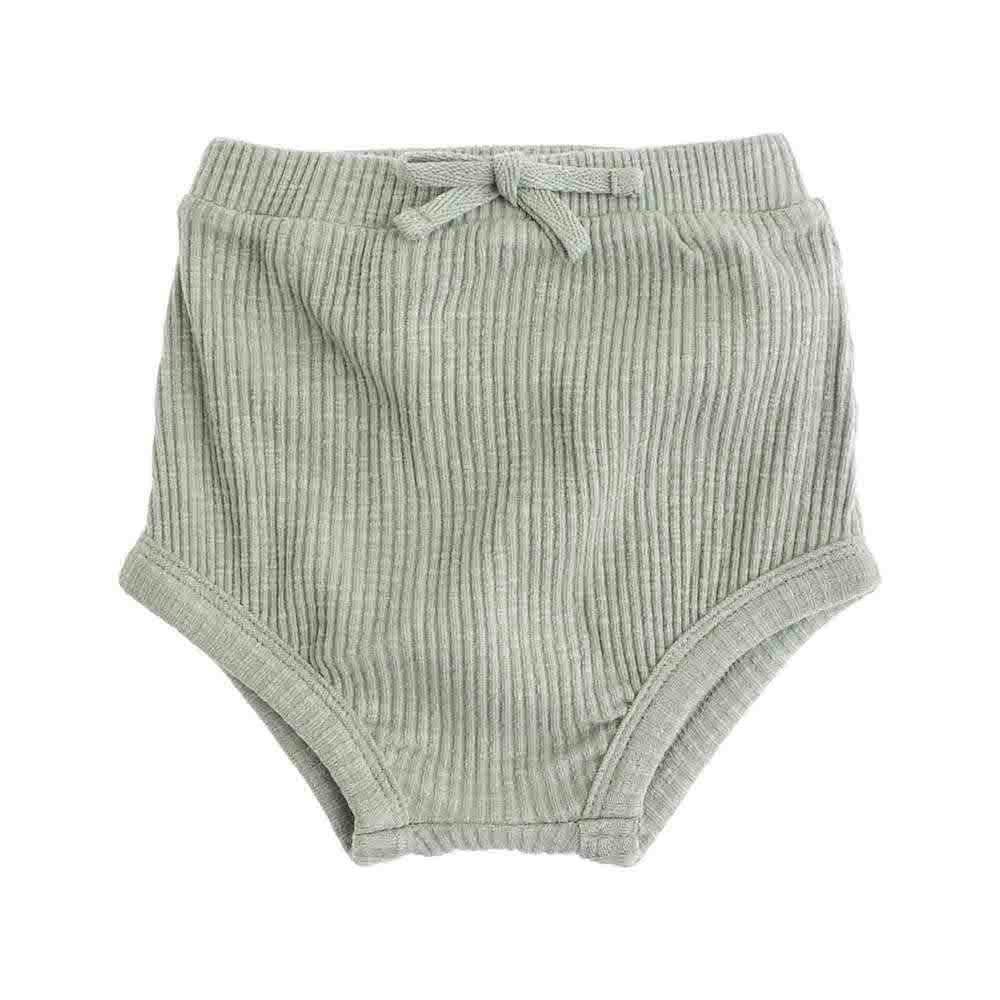 Tocoto Vintage Baby Ribbed Bloomer - Green