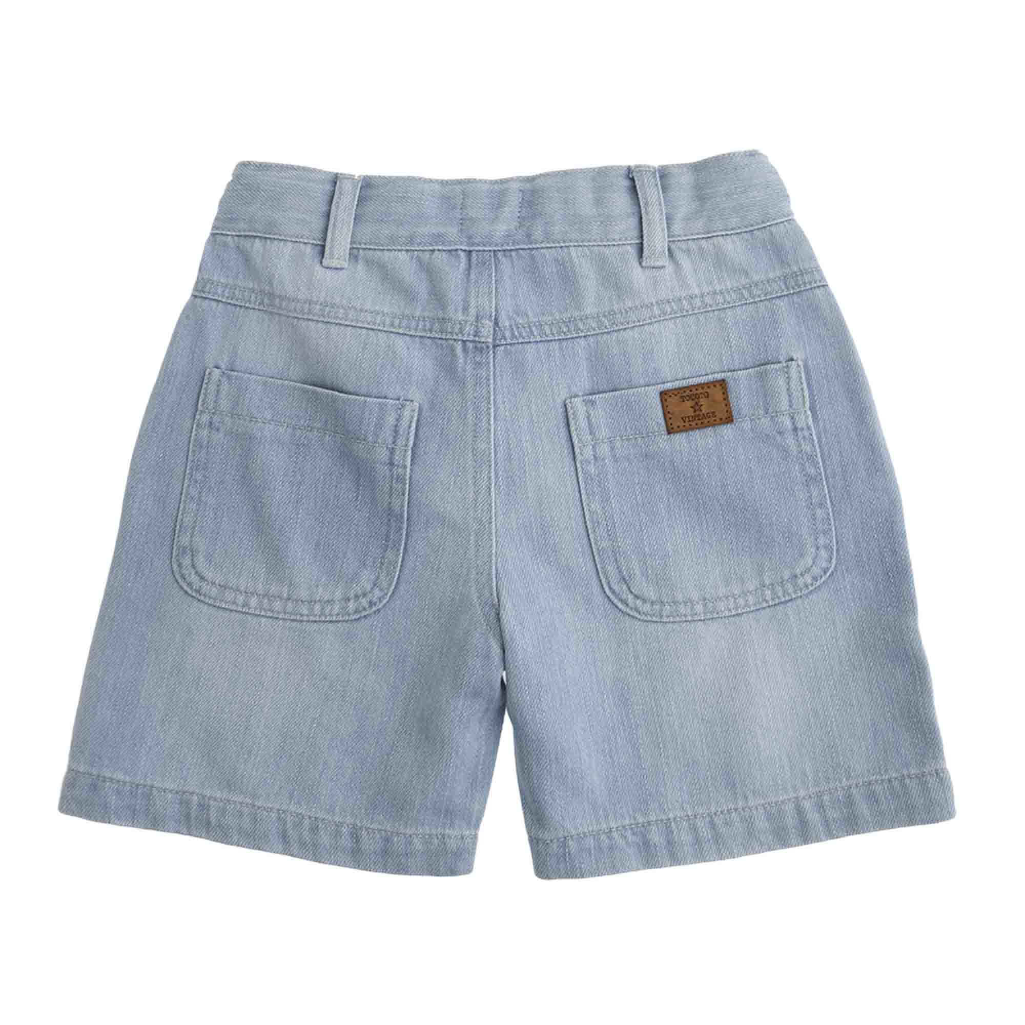Tocoto Vintage Jean Shorts - Blue