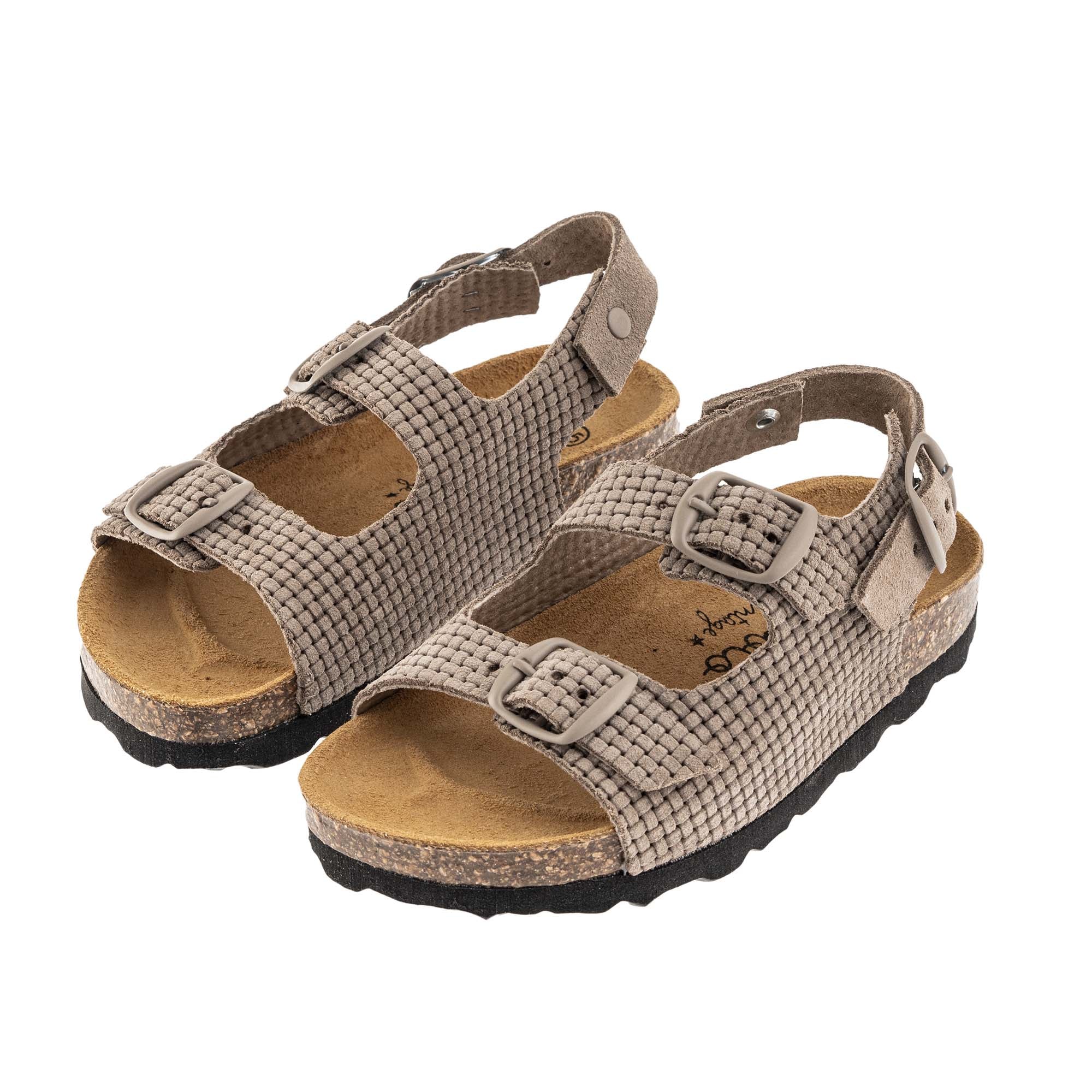Tocoto Vintage Bio Yute Sandals - Brown