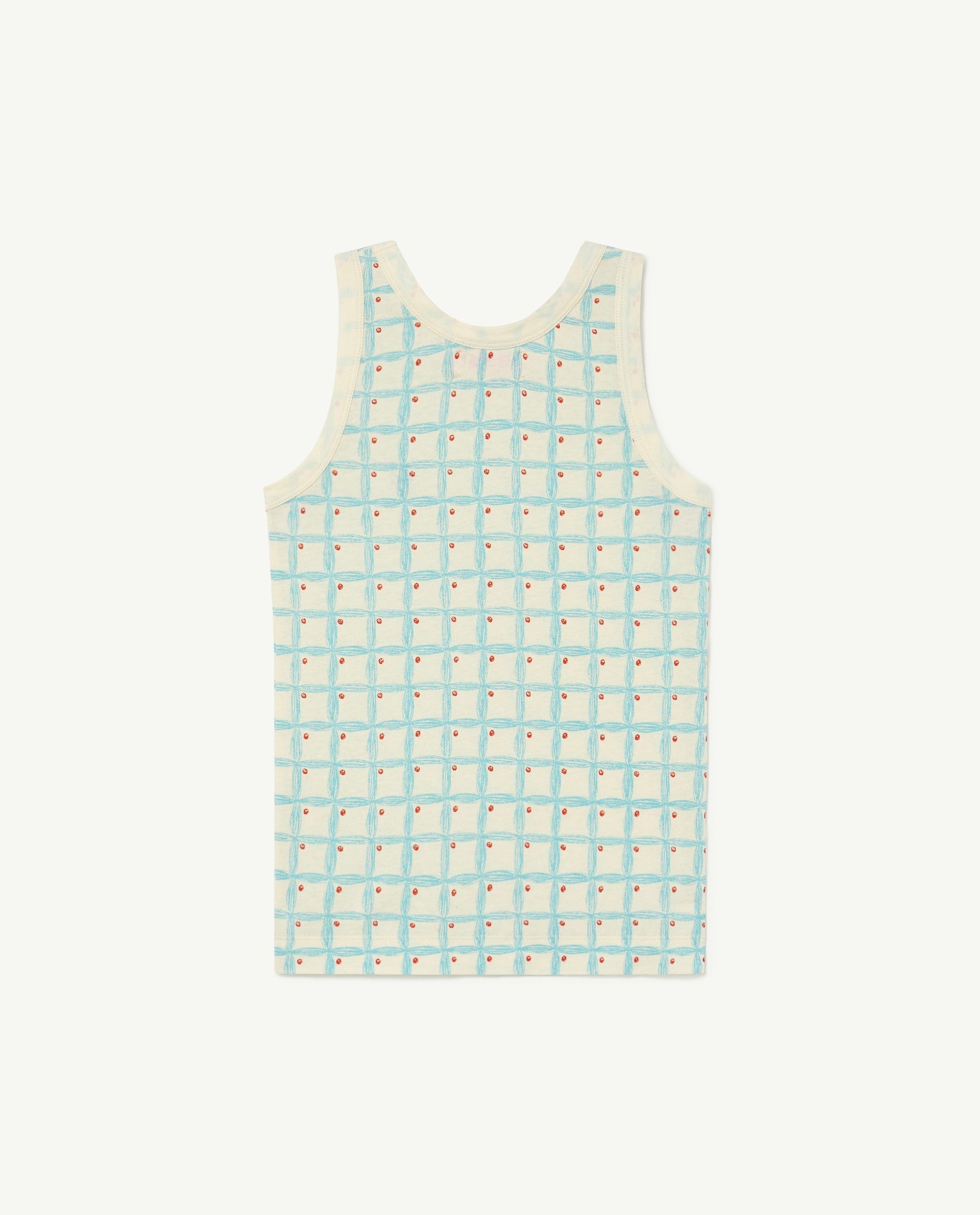 The Animals Observatory Frog Kids Tank Top - Am White