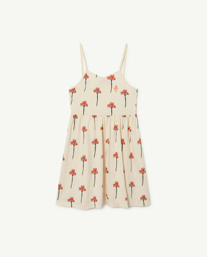 The Animals Observatory Otter Kids Dress - White