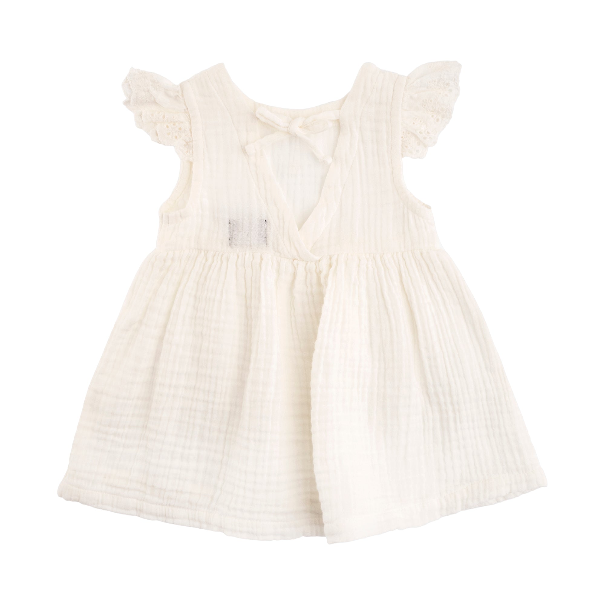 Tocoto Vintage Baby Dress - Off-White