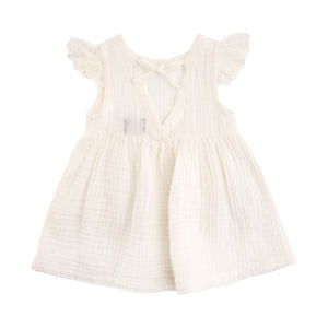 Tocoto Vintage Baby Dress - Off-White