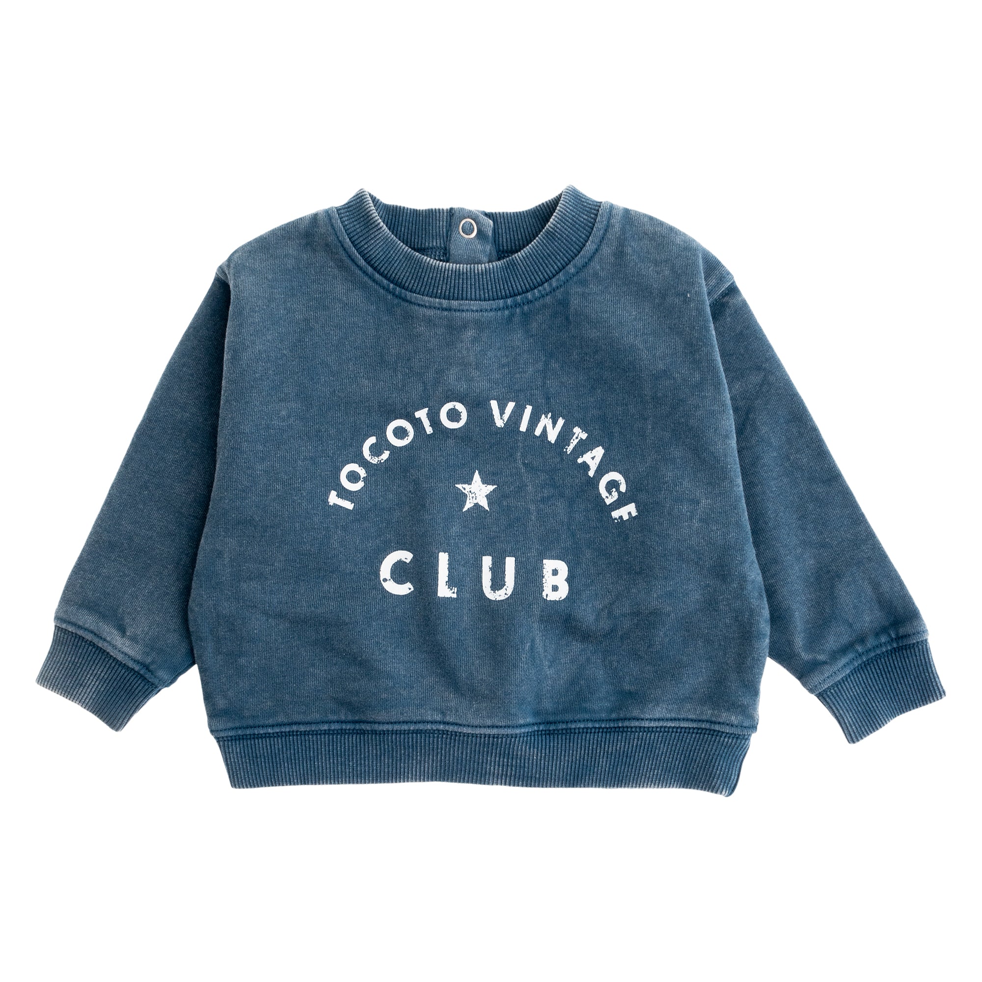 Tocoto Vintage Sweatshirt "Tocoto Vintage Club" - Blue