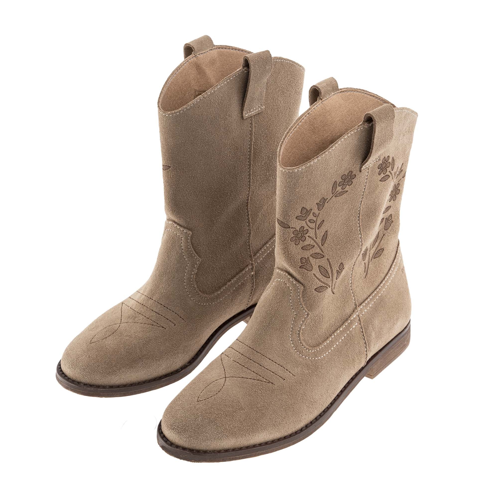 Tocoto Vintage Cowboy Boots - Brown