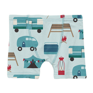 Kickee Pants Print Boy's Boxer Brief - Fresh Air Camping