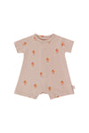 Tiny Cottons Ice Cream Cup One Piece - Dusty Pink/Papaya