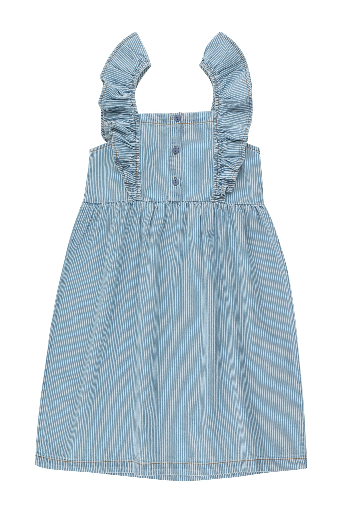 Tiny Cottons Denim Frills Dress
