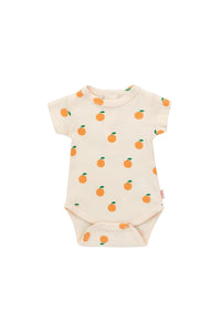 Tiny Cottons Oranges Body - Light Cream/Orange