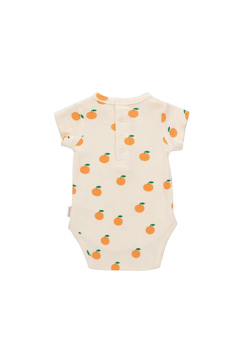 Tiny Cottons Oranges Body - Light Cream/Orange