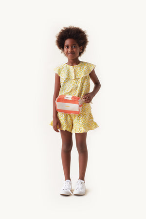Tiny Cottons Oleander Blouse - Light Cream/Yellow