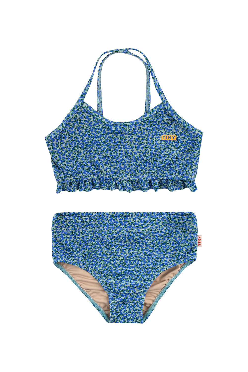 Tiny Cottons Meadow Swim Set - Cadet Blue / Ultramarine